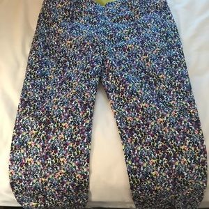 Ann Taylor Chelsea Crop Pant, multi colored